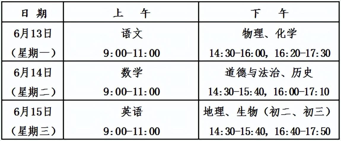 中考时间2021考试时间临沂_临沂市中考时间_2022临沂中考时间