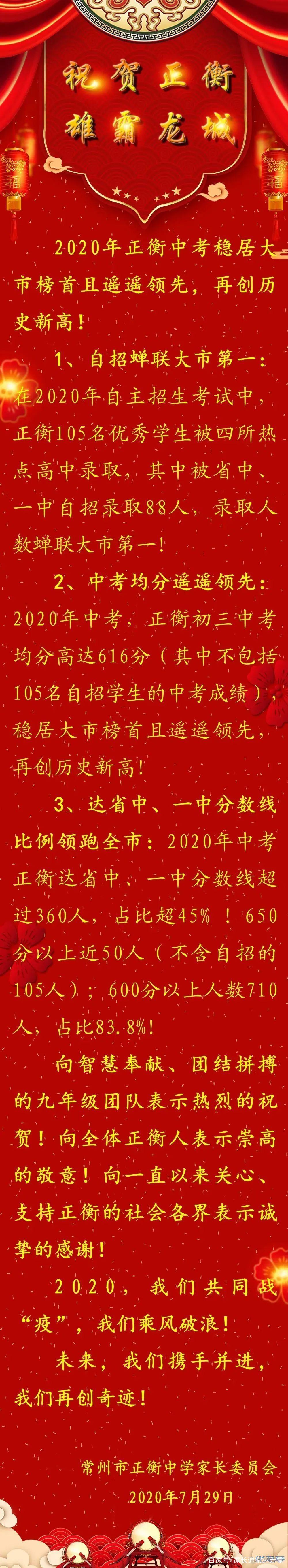 常州中考_常州中考录取分数线2023_常州中考满分多少分