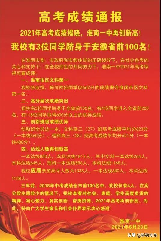 淮南一中_淮南一中官网_淮南一中多大