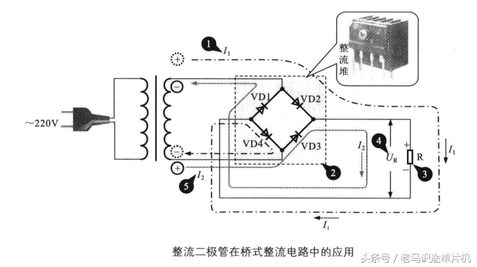 二极管稳压电路图_稳压二极管电路_二极管稳压电路图及原理