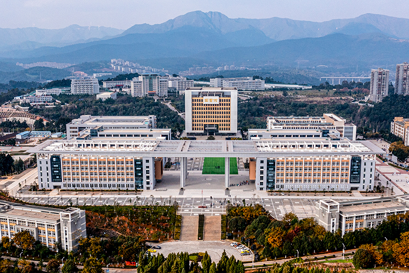 云南技师学院校园。云南技师学院供图