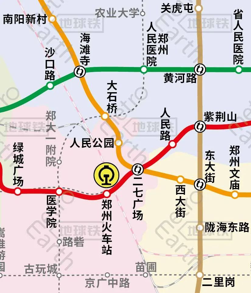 地铁郑州线路图最新_3号线地铁郑州线路图_郑州地铁线路图