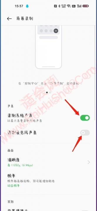 oppo录屏怎么把声音录进去-图3