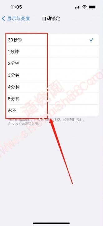 苹果手机屏幕关闭时间怎么调整-图3