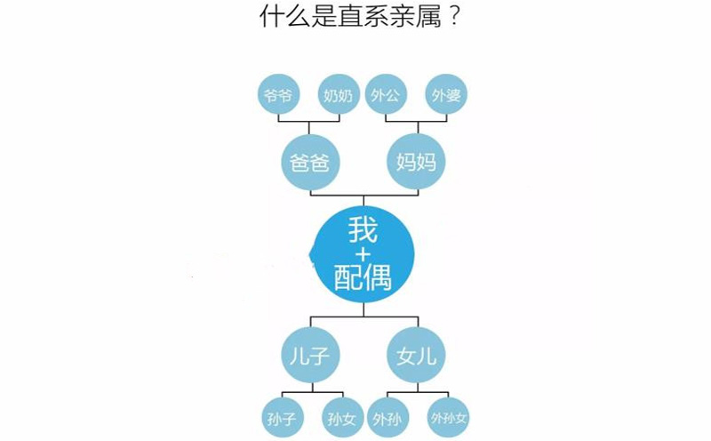 直系亲属_亲属直系三代指的是什么_亲属直系图