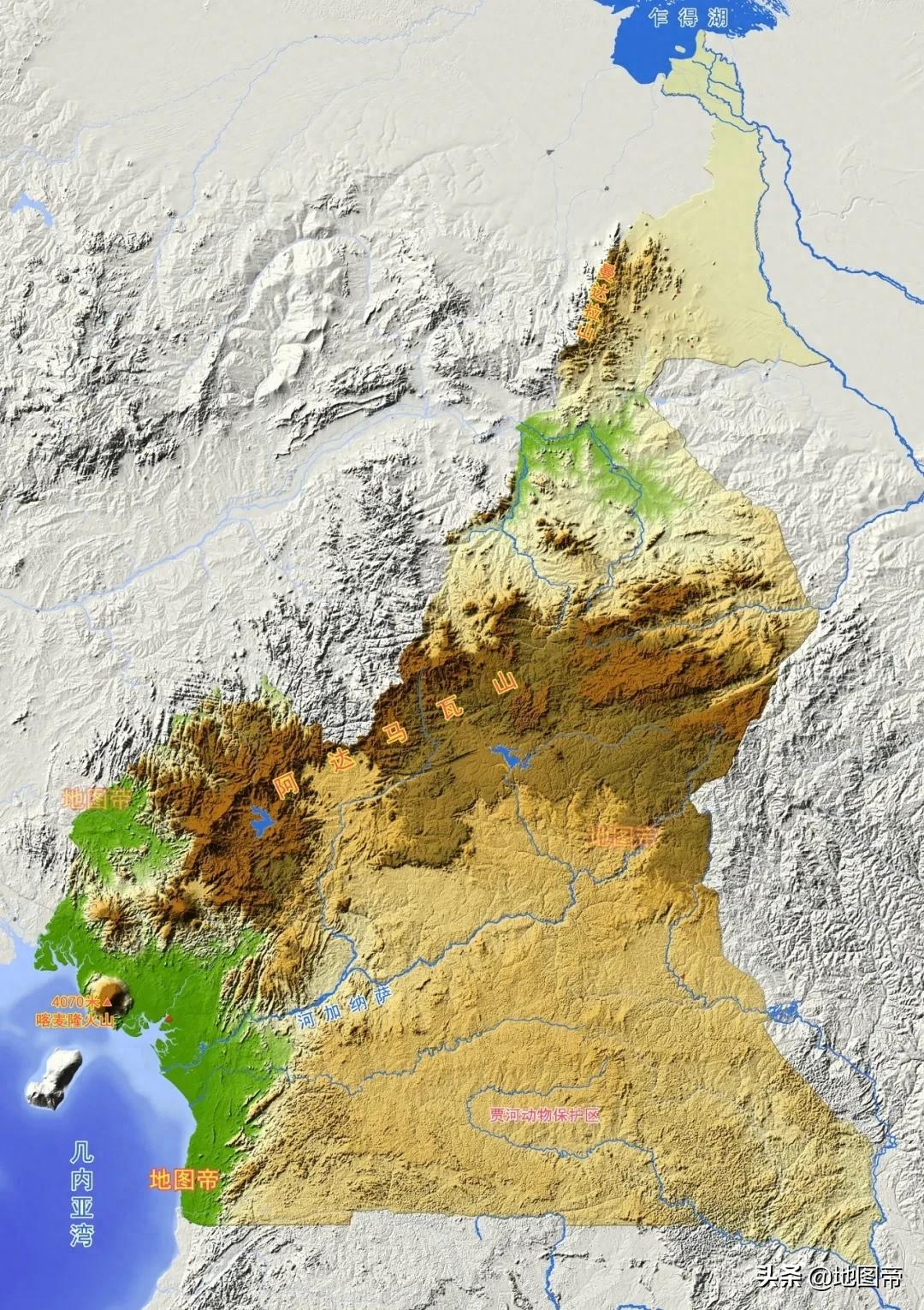 地图非洲图片_地图非洲板块_非洲地图