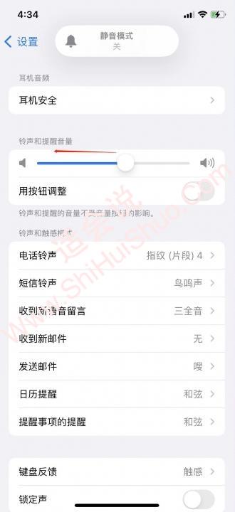 iphone怎么调闹钟音量-图3