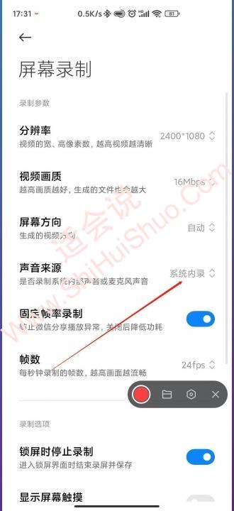 安卓手机录屏怎么把声音录进去-图8