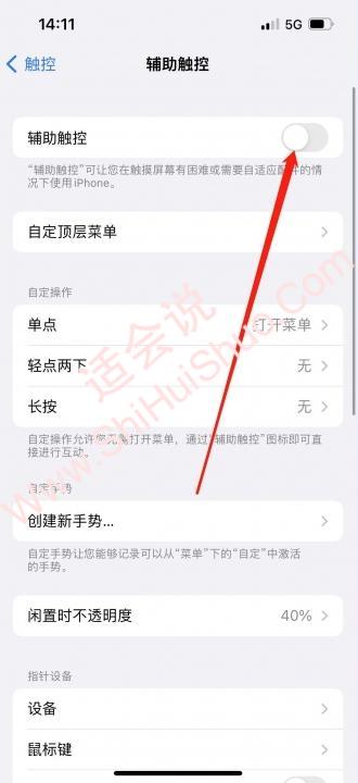 iphone11悬浮球怎么设置-图4