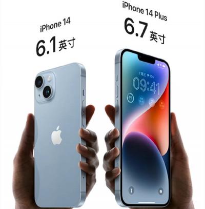 苹果14plus是不是刘海屏-图1