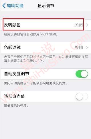 颜色反转怎么开苹果-图4