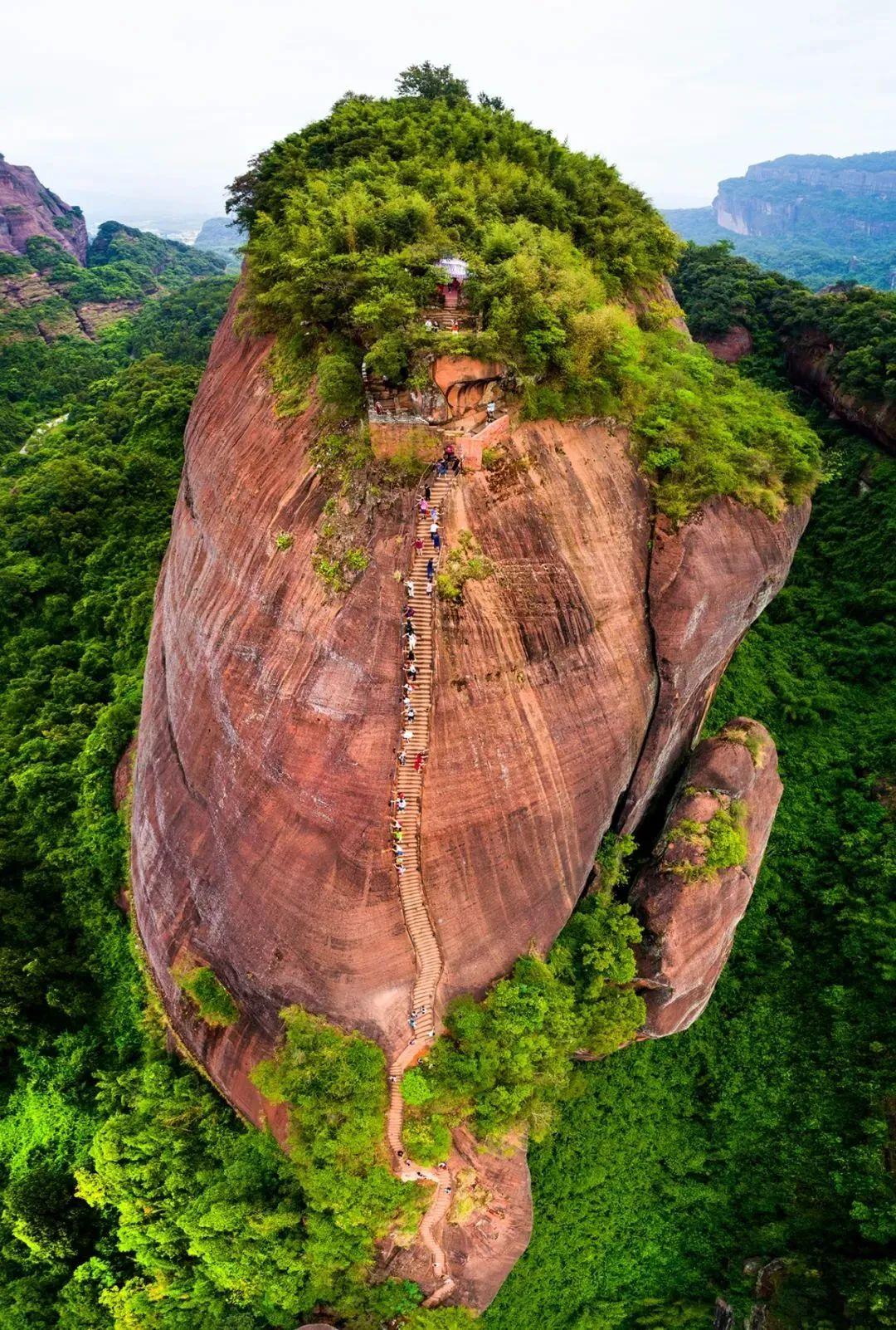 丹霞山阳元石和阴元石_丹霞山_丹霞山旅游风景区图片