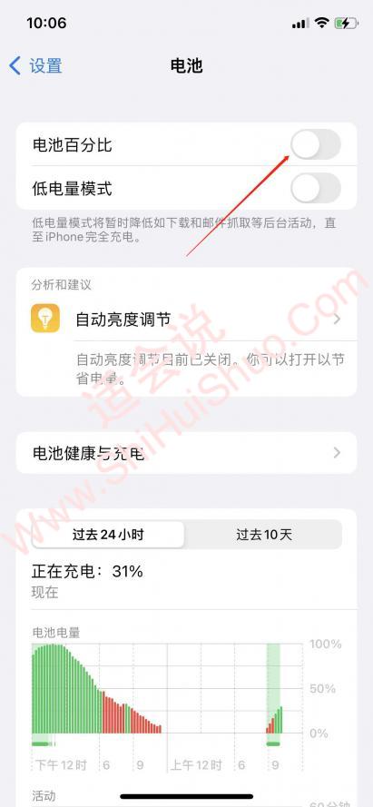 ios电量百分比怎么设置-图8