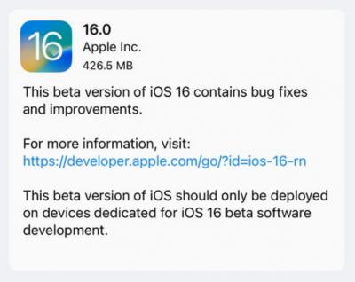 ios16Beta6更新了什么-图1