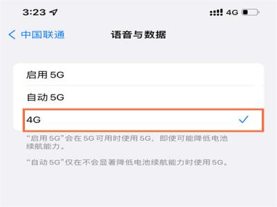 苹果手机在哪关闭5G网络-图3