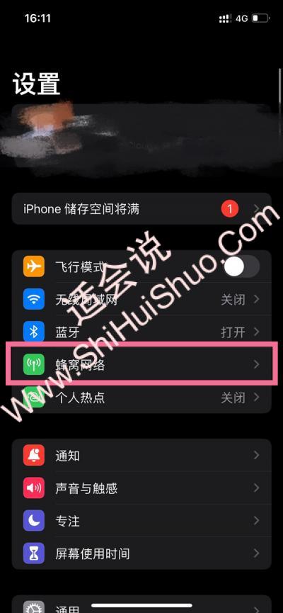 iPhone13在哪关闭5G网络-图1