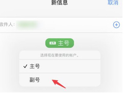 苹果手机怎么切换号码发短信-图5