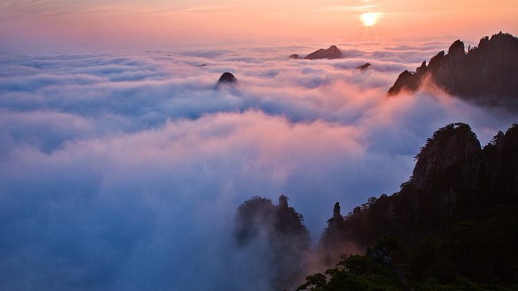 华山长空栈道_华山中学_华山在哪里