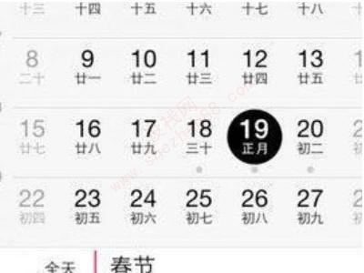 iphone12日历怎么显示节假日-图5