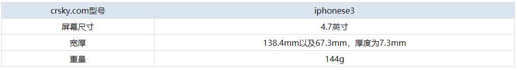 iphoneSE3机身重量多少-图1
