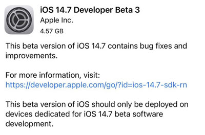 iOS14.7beta3新增了什么内容-图2